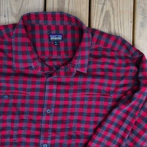 Men’s Patagonia Red & Black Flannel